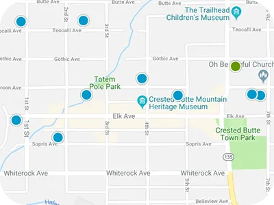 Crested Butte & Gunnison Real Estate Map Search