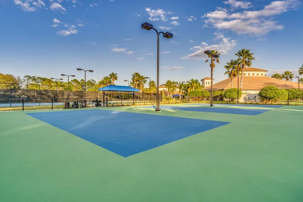 Bocce courts at Cypress Falls North Port Florida