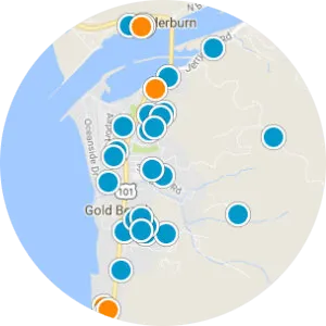Interactive Map Search