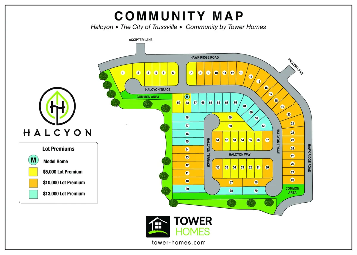 Halcyon Neighborhood, Trussville Alabama