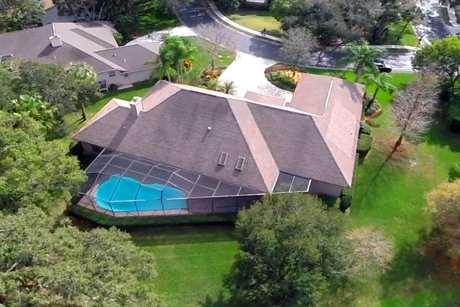 The Exterior/Rear of 4907 East Trails in Sarasota, FL 