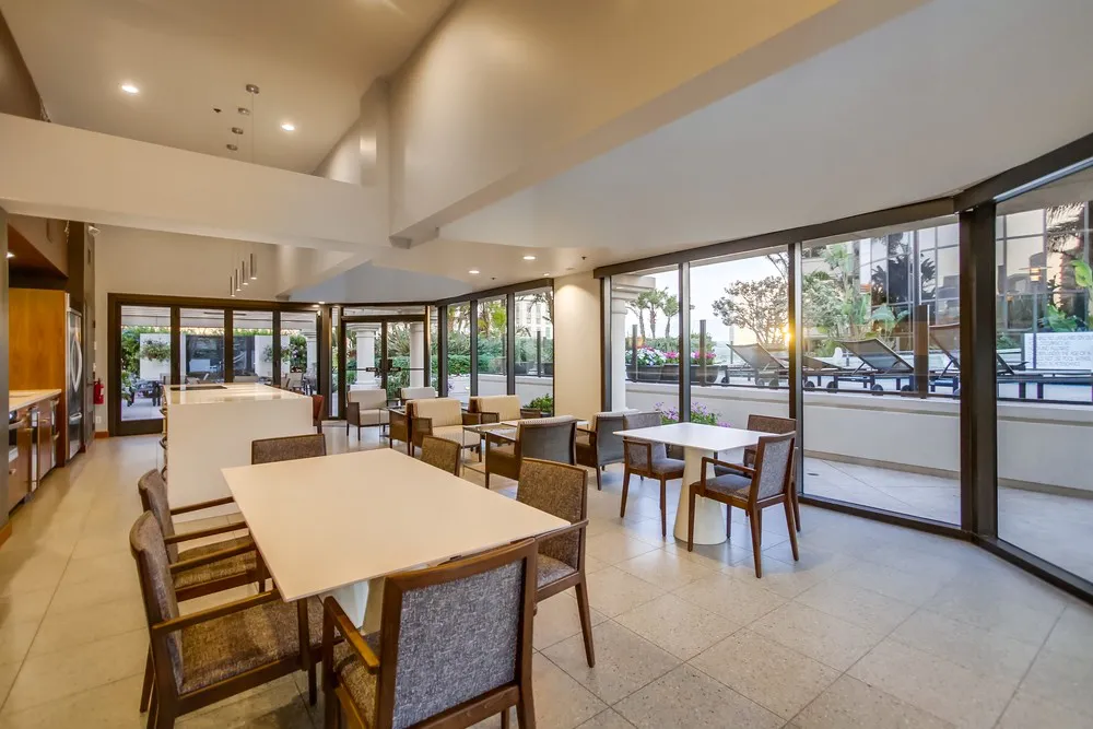 Entertainment Room at the harbor club condos image