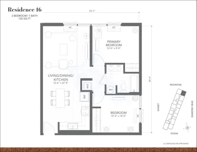 Ulana Ward Village 16 Floor Plan