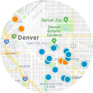 Interactive Map Search