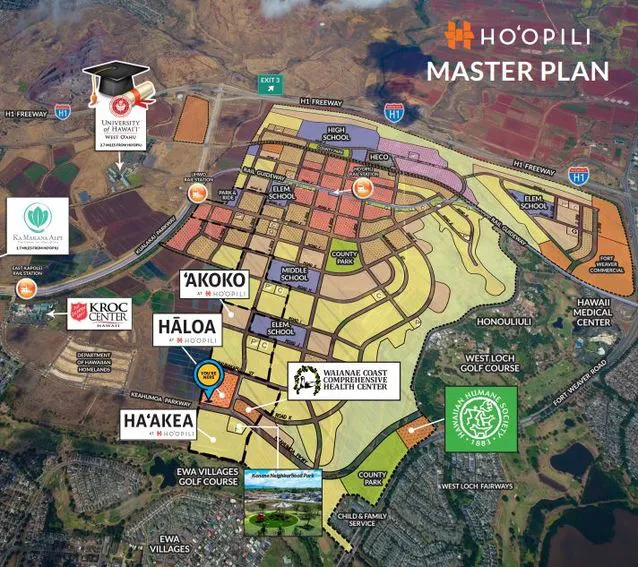 Hoopili Map