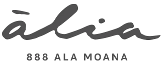 Alia at 888 Ala Moana Sign