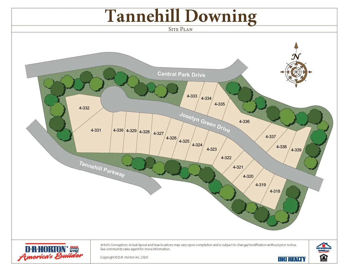 Tannehill Preserve Site Map