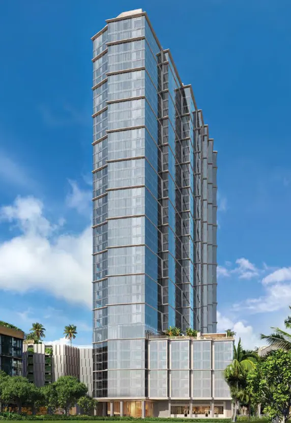Mahana planned condominium tower in Ward Village Honolulu - developer rendering