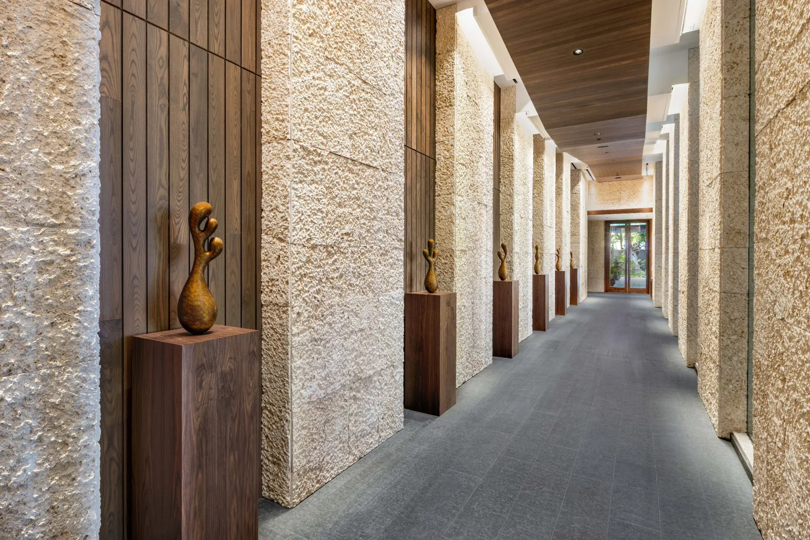 Victoria Place gallery corridor