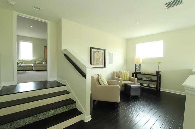 courtyard model home