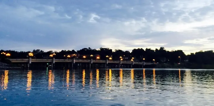 Bayou Texar Bridge in East Hill Pensacola