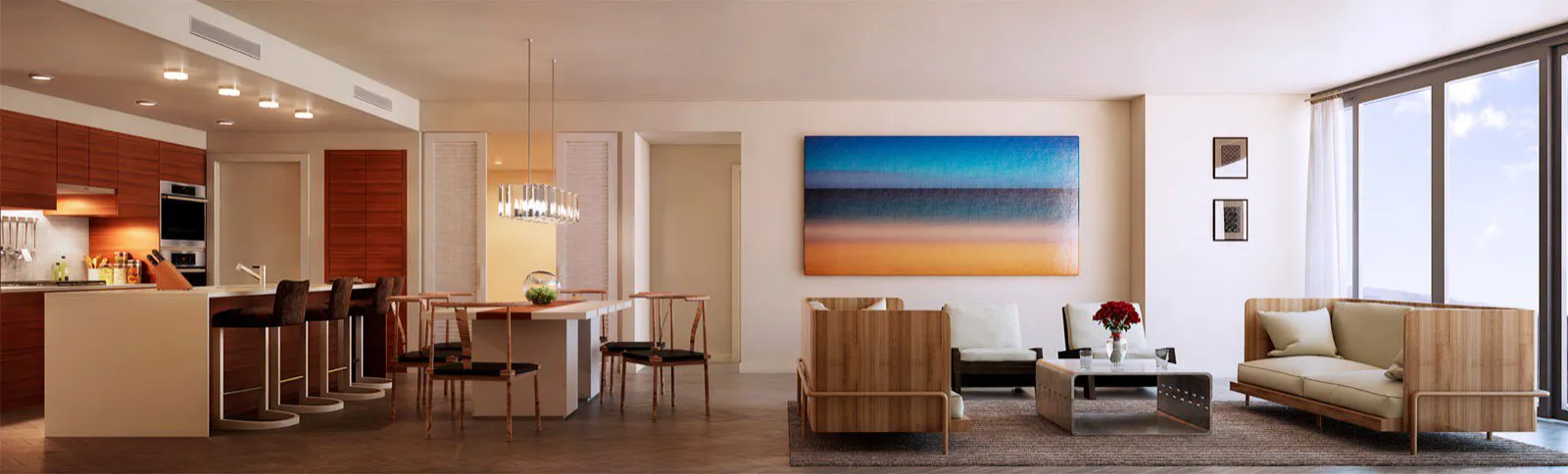 Anaha Living/Dining Room