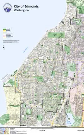 city of edmonds map