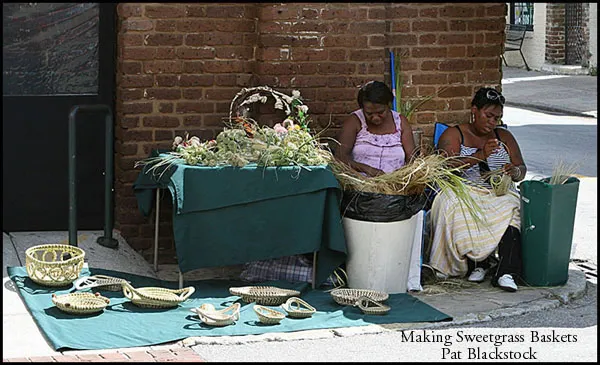 Making Sweetgrass Baskets