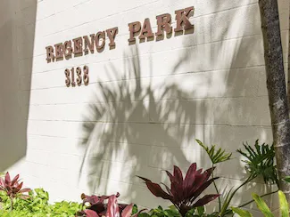 Regency Park Sign