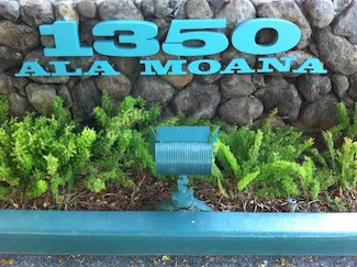 1350 Ala Moana Sign