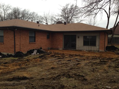 patio gone - Tramonte Remodel