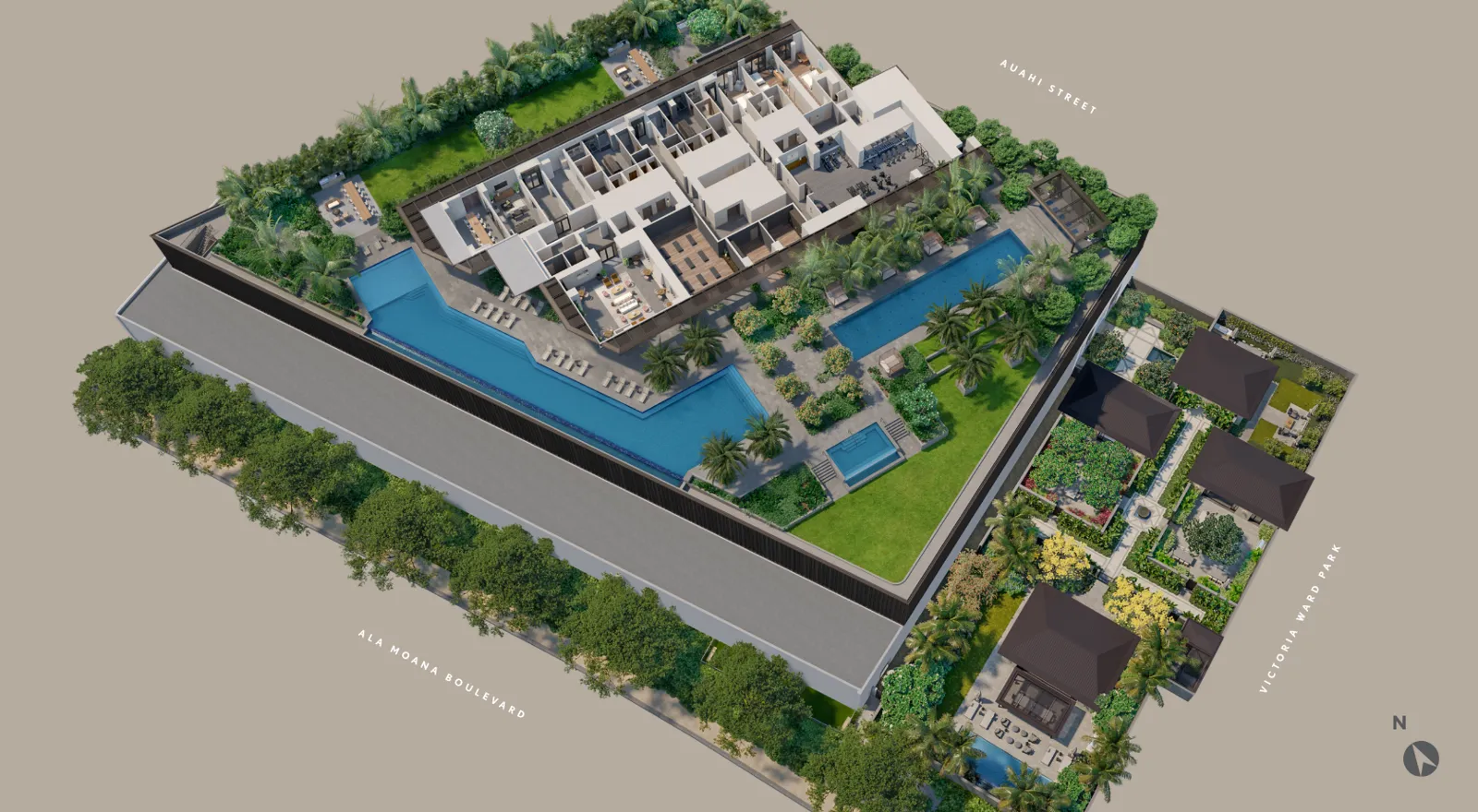 Kalae Ward Village Amenity Deck