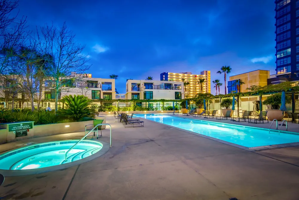 Pool at the grande condos san diego