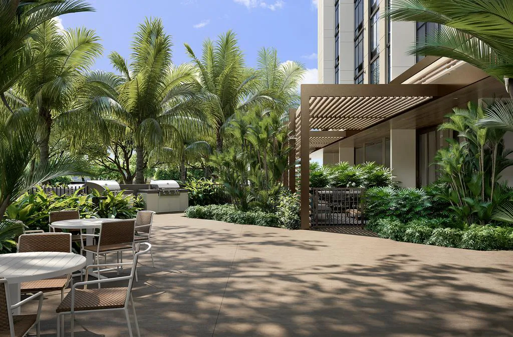 BBQ and Patio Area