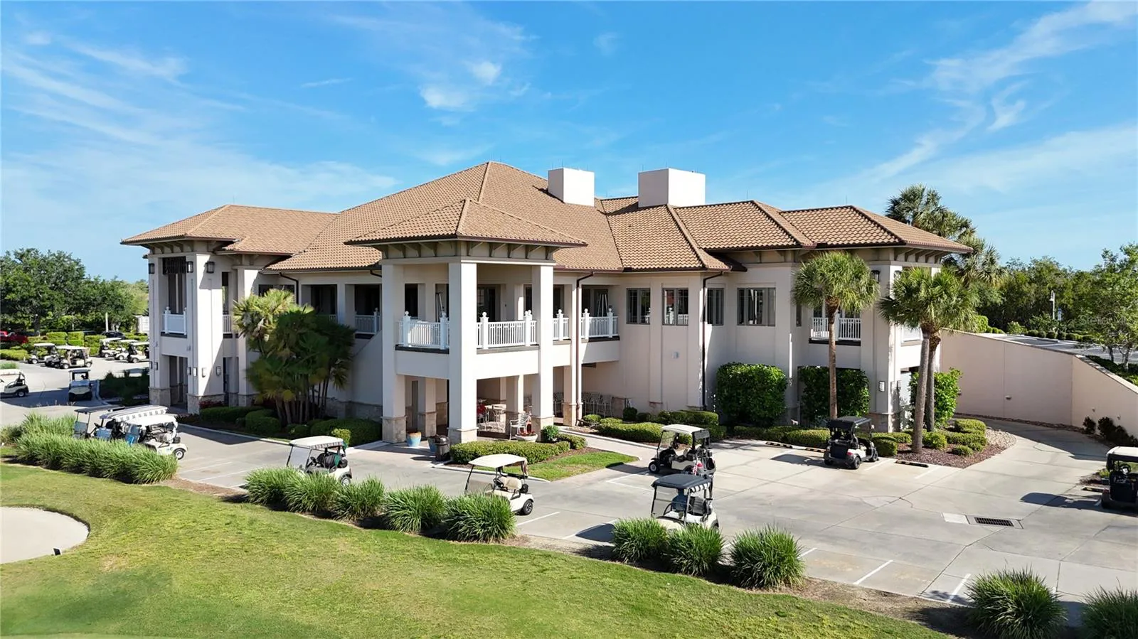 Heron Creek country club building