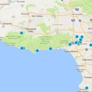 Interactive Map Search