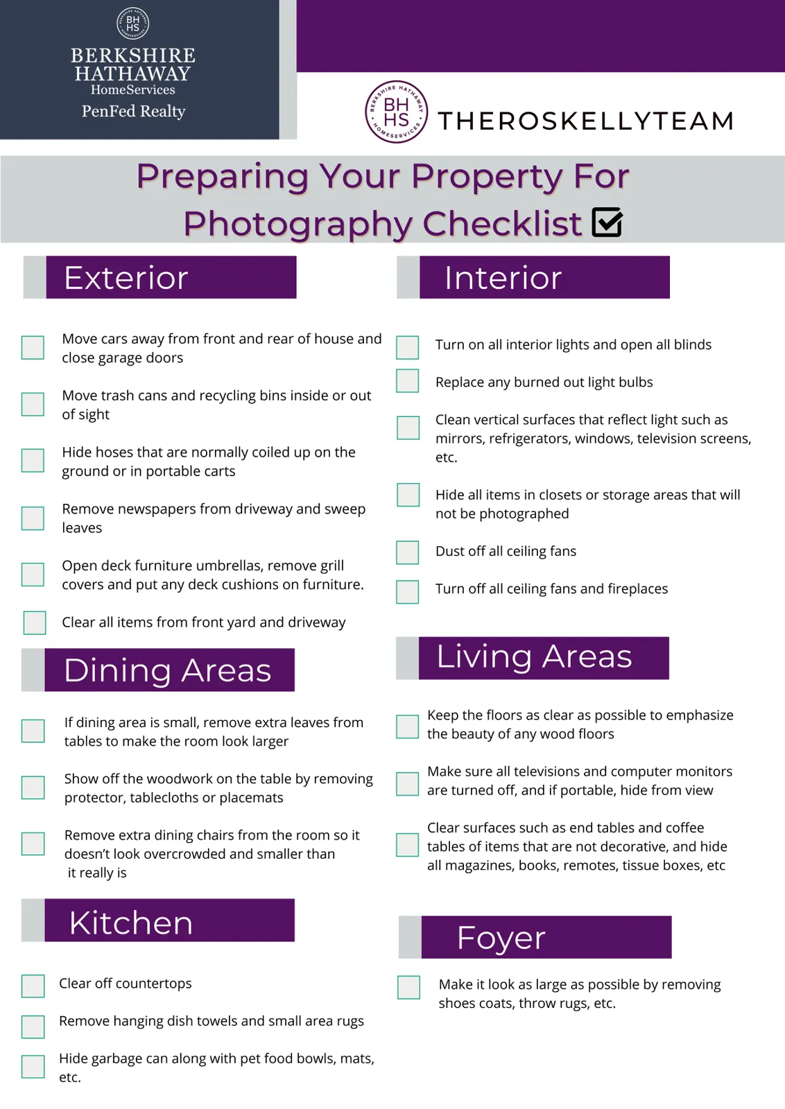 Fort Meade Real Estate - Prepare your Home for photos