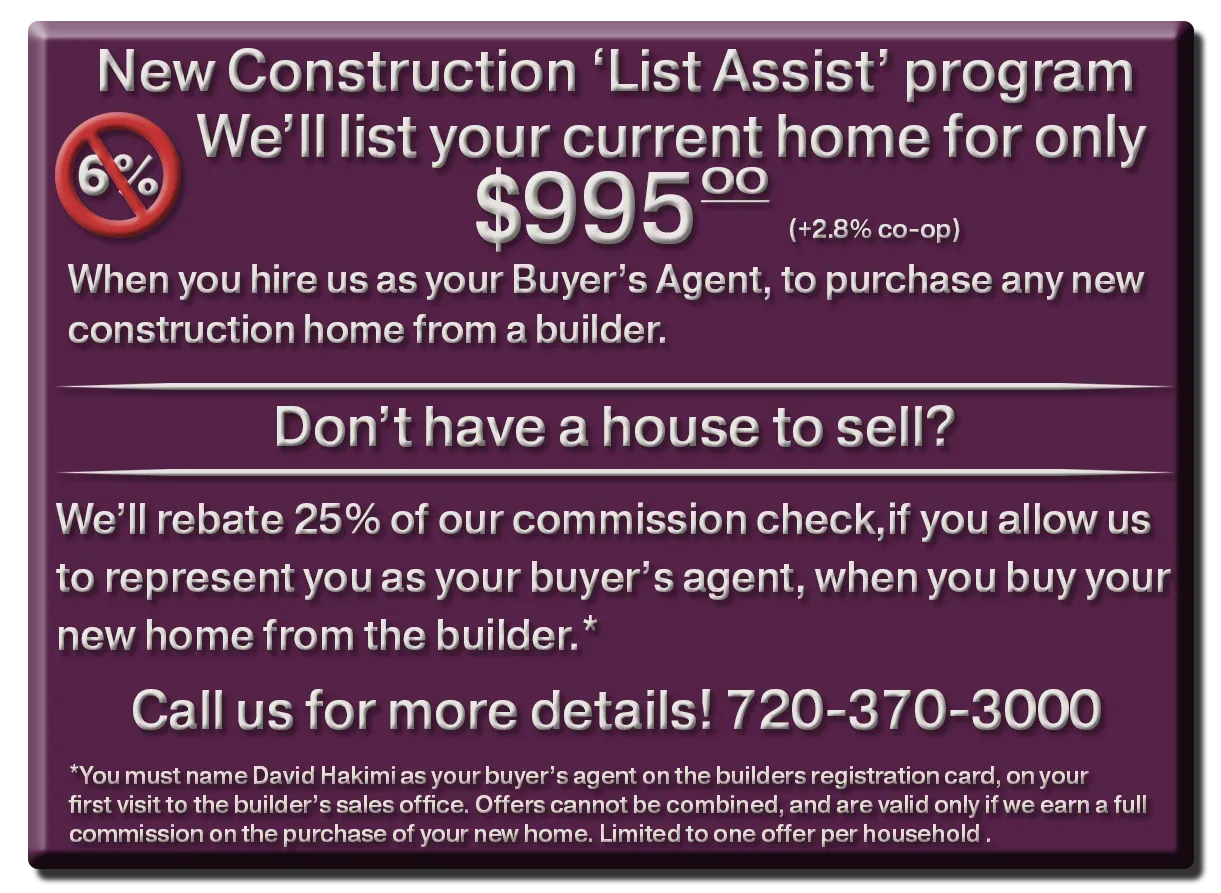 Broomfield agents who rebate commissions on new construction