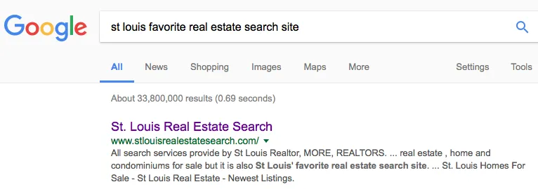 St Louis Favorite Real Estate Search Site - St Louis REALTOR