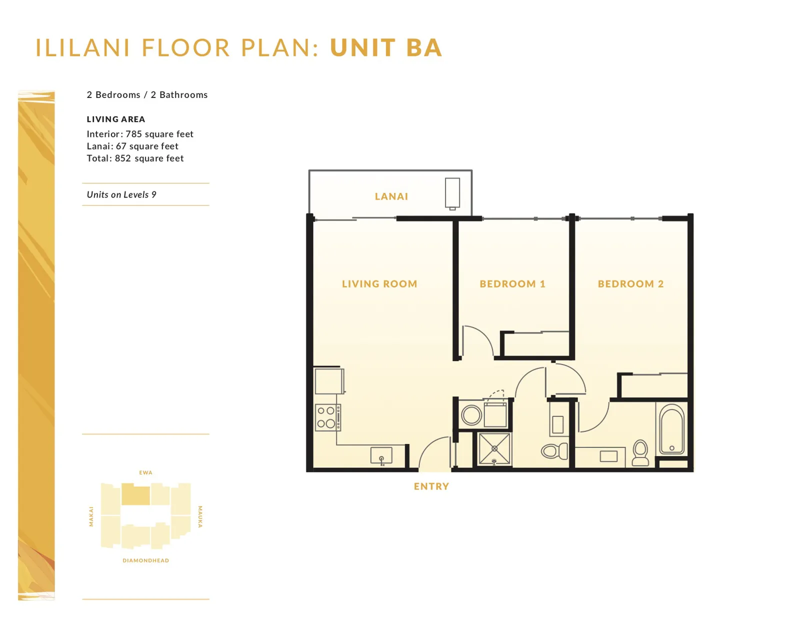Ililani Floor Plan BA