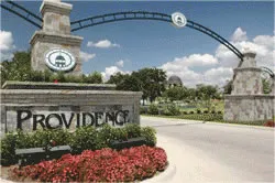 Providence Village Real Estate Entrance