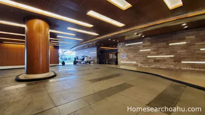 One Ala Moana Porte Cochere