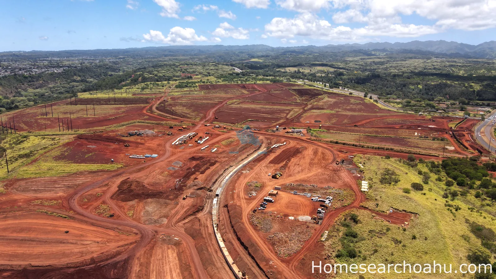 Koa Ridge Aerial View