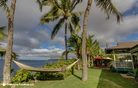 yard with beach