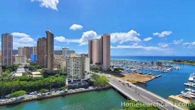 Yacht Harbor Tower Left Facing View