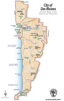 des moines map