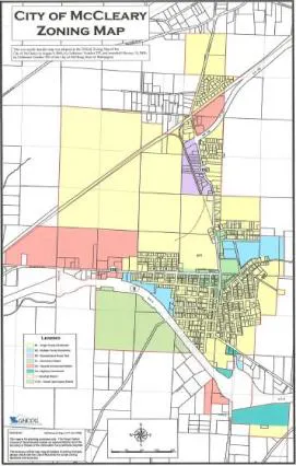mccleary zoning map