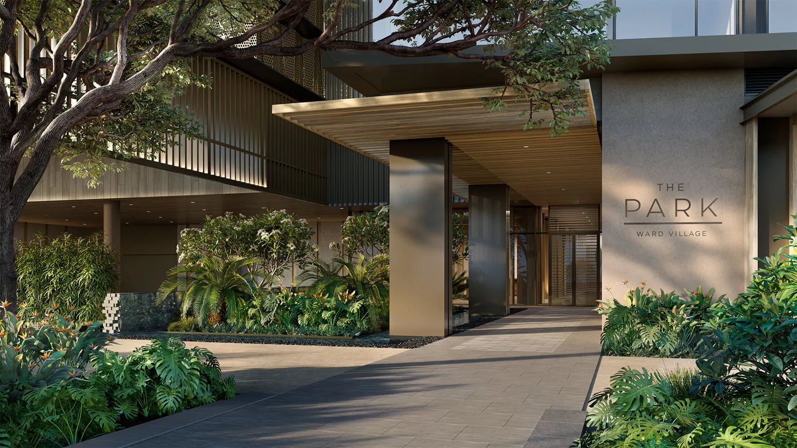 The Park Ward Village Front Entrance