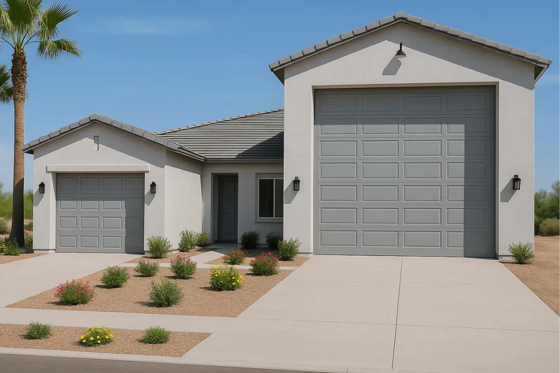 new build homes for sale with an RV garage in Phoenix AZ 