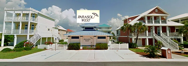 Parasol West Community Entrance