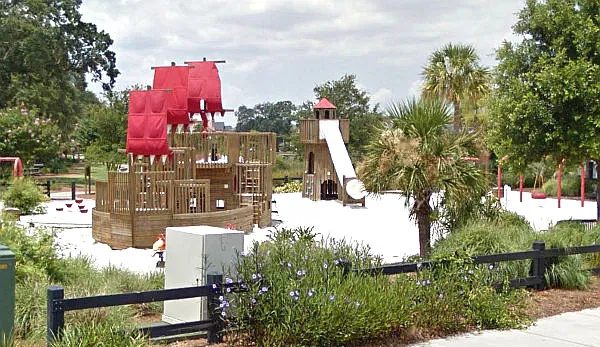 Playground in Smythe Park